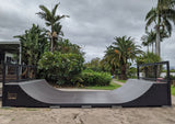 3ft High (90cm) Outdoor Halfpipe