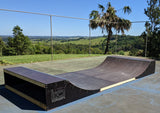 2FT HIGH (60CM) OUTDOOR HALF PIPE