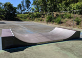 2FT HIGH (60CM) OUTDOOR HALF PIPE