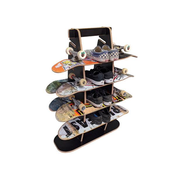 Skateboard rack