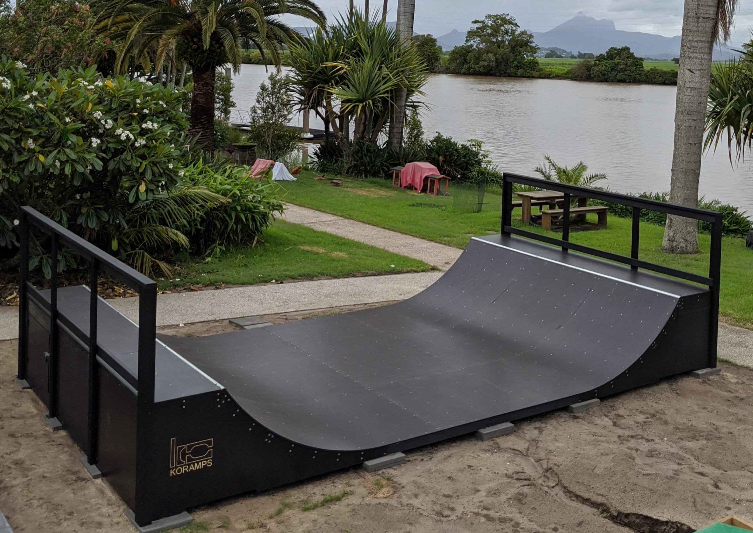 KO Ramps 3ft Halfpipe Skate Ramp
